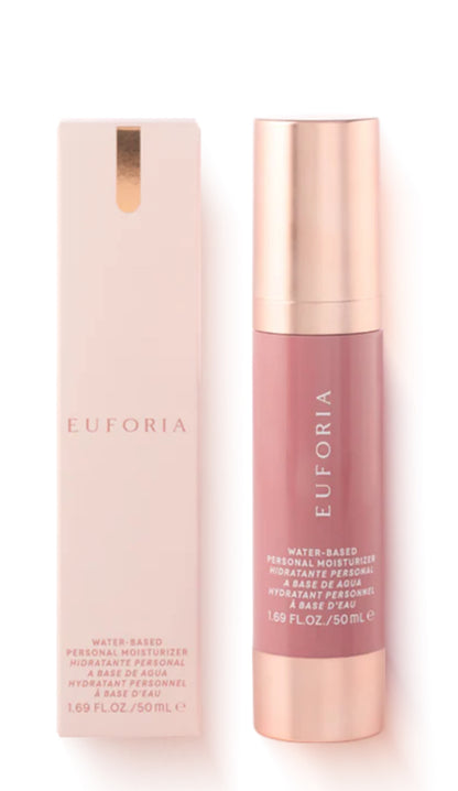 Euforia Water-Based Personal Moisturizer
HYALURONIC ACID - ENRICHED LUBRICANT